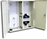 Кросс оптический, настенный, на 4 адаптерные панели LANMASTER LAN-FOB-WM-4H