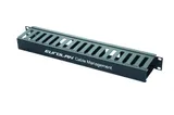 Органайзер кабельный 19” 1U Eurolan 25B-1U-11BL