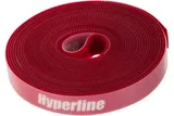 Лента липучка в рулоне Hyperline WASNR-5x16-RD (Красная)