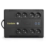 Источник бесперебойного питания (ИБП) Neo NNB-800.LED.AVR.8SH.CH Exegate