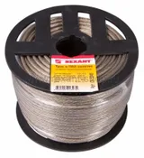 Трос стальной в ПВХ изоляции d4 мм (100 м) REXANT 09-5240