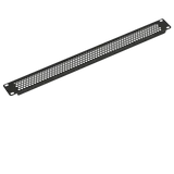 Фальш-панель 1U, перф., черный RAL 9004 SYSMATRIX BP 0018.900