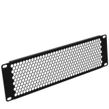 Фальш-панель 3U, перф., черный RAL 9004 SYSMATRIX BP 0038.900 