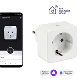 Умная розетка EKF Сonnect Wi-Fi белая