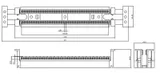50-ти парный 110 блок без подставки Hyperline 110C-50P
