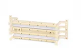 100 парный 110 блок на подставке (без модулей)  Hyperline 110C-WL-100P