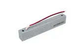Электромагнитный замок AccordTec ML-180K с уголком, цвет Серебряный металлик