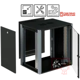 Телекоммуникационный настенный шкаф 18U 600x350 SYSMATRIX WP 6318.910