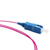 Пигтейл волоконно-оптический MM 50/125 (OM4) Hyperline FPT-B9-504-SC/PR-1M-LSZH-MG