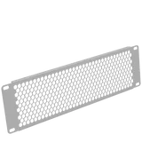 Фальш-панель 3U, перф., серый RAL 7035 SYSMATRIX BP 0038.700 
