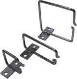 Скоба-органайзер для установки на 19" профиль, 80х40 мм TWT TWT-RING-M80x40