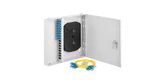 Кросс оптический настенный, укомплектованный на 8 портов SC/UPC NIKOMAX NMF-WP08SCUS2-IP-ES-GY