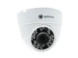 Мультиформатная видеокамера купольная для дома и офиса разрешение 5Мп Optimus AHD-H025.0(2.8)_V.2