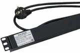 Блок розеток Hyperline SHE-15SH-3IEC-B-2.5EU