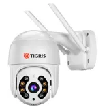 IP-видеокамера PTZ c Wi-Fi TGW-S40M (3.6мм) 4Мп с микрофоном и динамиком c SD Tigris