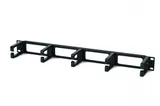 Организатор кабельный с пластиковыми кольцами Hyperline CM-1U-PL