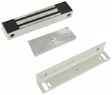 Замок электромагнитный AccordTec ML-180K (белый) с уголком