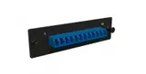 Панель для FO-19BX с 12 LC адаптерами Hyperline FO-FPM-W120H32-12LC-BL