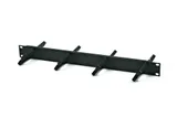 Органайзер горизонтальный 19" 1U двухсторонний, 8 колец (Серый) Cabeus (JB08-1U-45-GY)