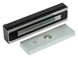 Электромагнитный замок AccordTec ML-200K-3 Premium Black с планкой
