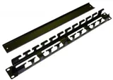 Кабельный организатор металлический с крышкой Hyperline CM-1U-ML-COV
