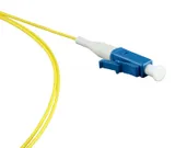 Пигтейл волоконно-оптический SM 9/125 (OS2), LC/UPC, 1 м, LSZH, белый Hyperline FPT-B9-9-LC/UR-1M-LSZH-WH