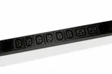 Блок розеток Hyperline SHE-18IEC-6BIEC-3V-3PVR