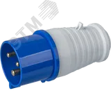 Вилка NCA-SR023-32-220 переносная 32А 2P+PE IP44