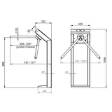 Турникет трипод 3V Model L SIGUR (EM) ТриВиТех