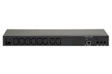 Блок распределения питания измерительный PRO 1U Eurolan (60A-62-01-08BL)