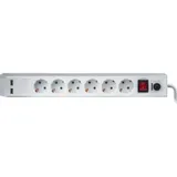 Сетевой фильтр Navigator 71 864 NSP-USB-06-180-ESC-3x1 сет фильтр, 6 гн 1.8м